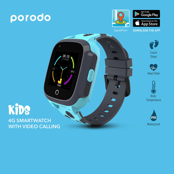 Porodo Kid's 4G GPS Smart Watch