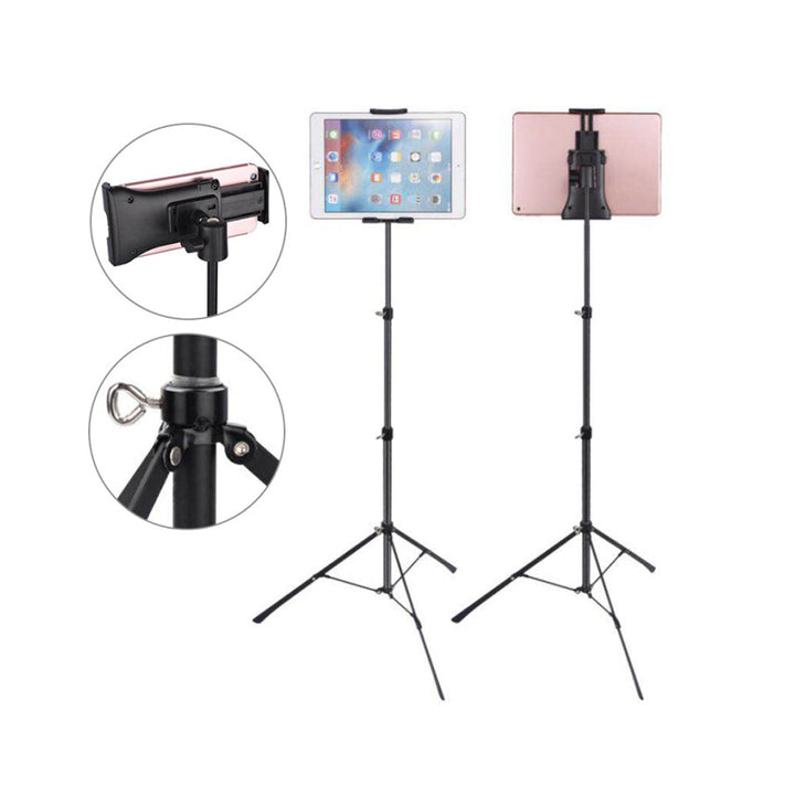 Tripod Stand For iPad Multi Direction Stand suitable for ipad and mobile devices size 4-11 inch