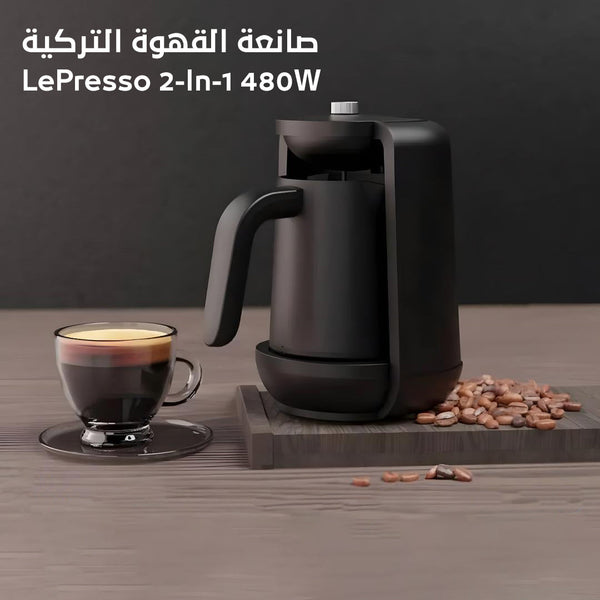 LePresso 2-In-1 Turkish Coffee Maker 250mL 480W 