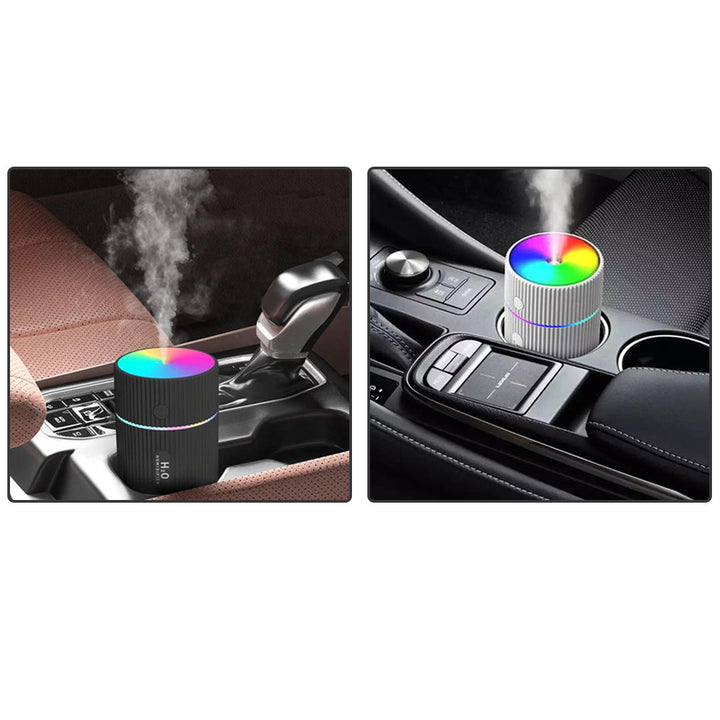 220ml Ultrasonic Portable Humidifier and Freshener with Colorful LED Night Light  