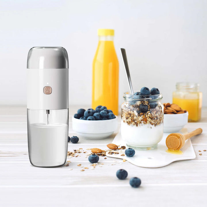 LePresso 2 in 1 Portable Milk Frother and Coffee Grinder 150ml 45W