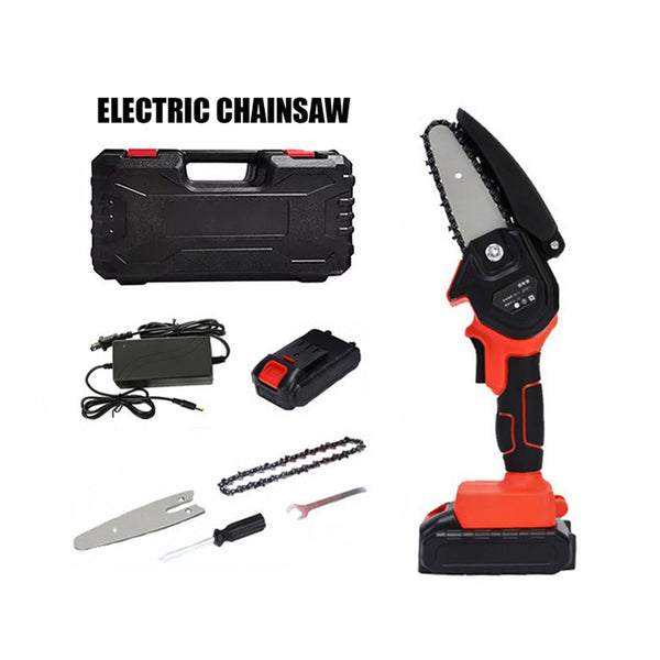 850W Cordless Portable Electric Saw with Comfortable Handle and 2000mAh Rechargeable Battery