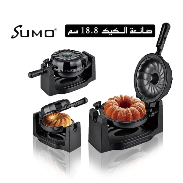 1200W Sumo Cake Maker With Automatic Temperature Control Easy To Clean