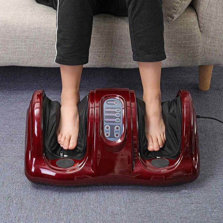 Foot Massager Machine Deep Kneading Massager Electric Kneading Roller Vibrator