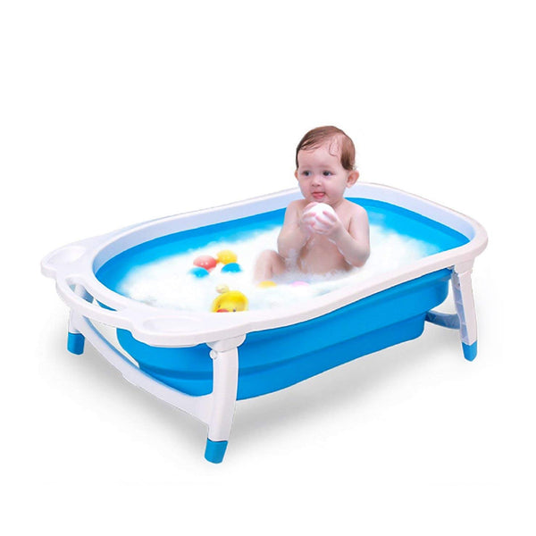 Praxon Baby Bath Tub Folding Garden Water Pool Collapsible Dog Pet Shower Tub