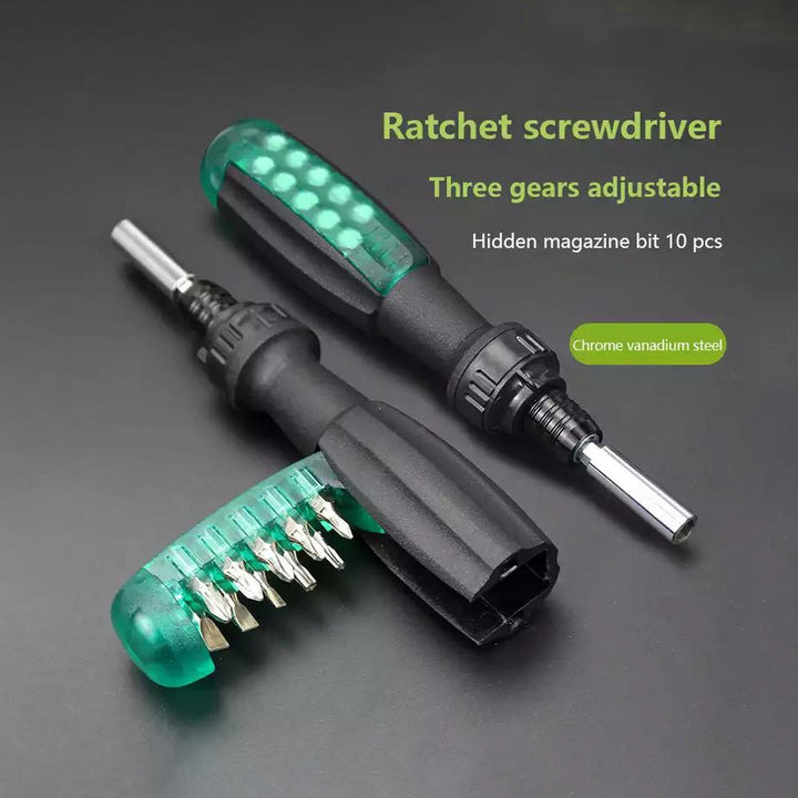 11 In 1 Precision Ratchet Screwdriver Combo Set Multifunctional Household Telescopic Screwdriver