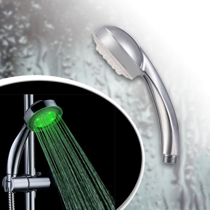 Colorful illuminated LED shower