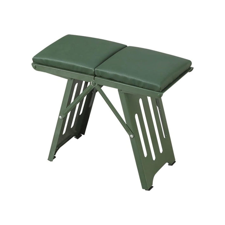 Steel Portable Folding Stool Chair High Load-bearing Handle