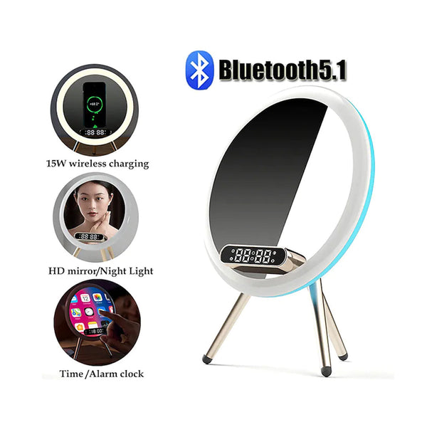 Magic mirror mobile phone wireless charging Bluetooth speaker beauty makeup mirror