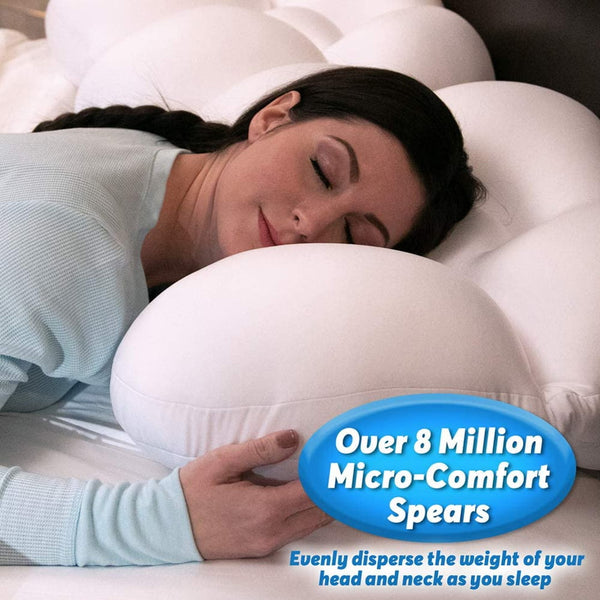 Soft Breathable All-Round Sleep Neck Egg Sleeper Pillow