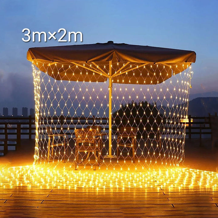 3x2 Meters LED Mesh Wall Light Curtain Light