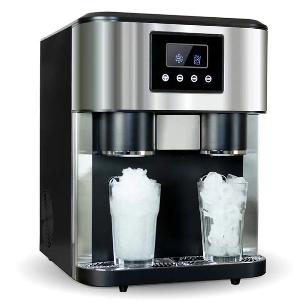 Ice Maker Machine Countertop 3 in 1 Portable Ice Maker with Cold Water Dispenser