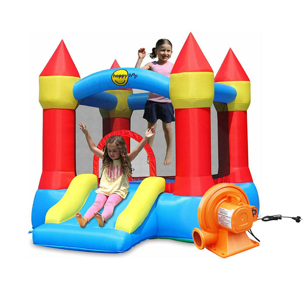 Happy Hop 9221. Castillo Hinchable: Bouncer with slide and hoop