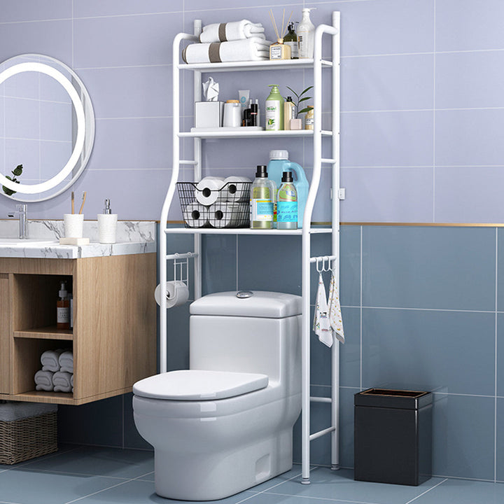 Toilet Rack Space Saver Metal Bathroom Storage Shelf