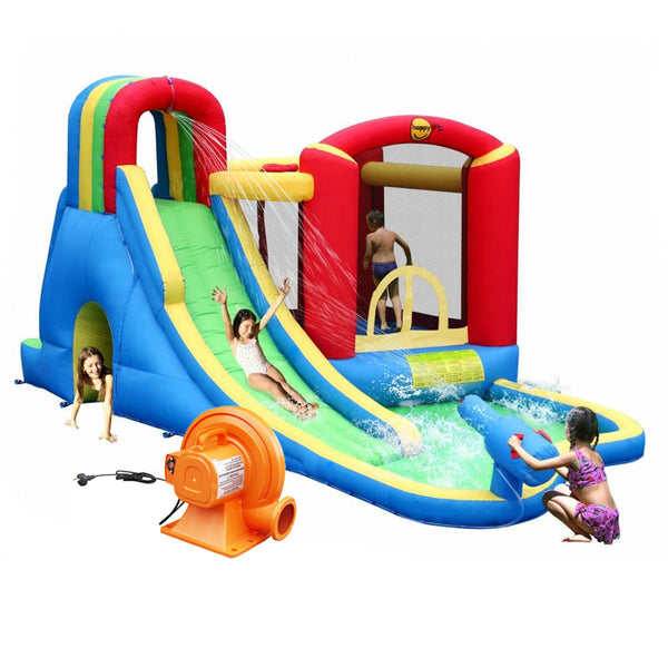 هابي هوب Happy Hop 9047N Splash Wave Fun Zone مع منفاخ كهربائي