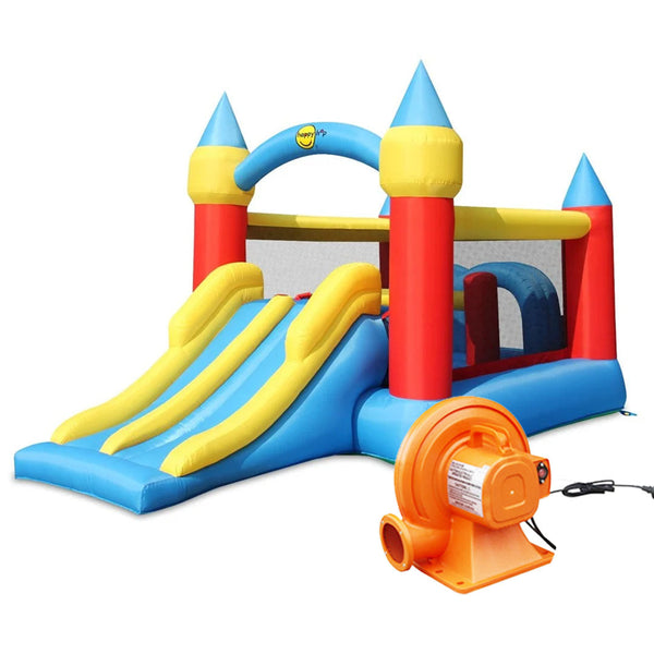 Happy Hop 9474 Double Slide Obstacle Course Castle