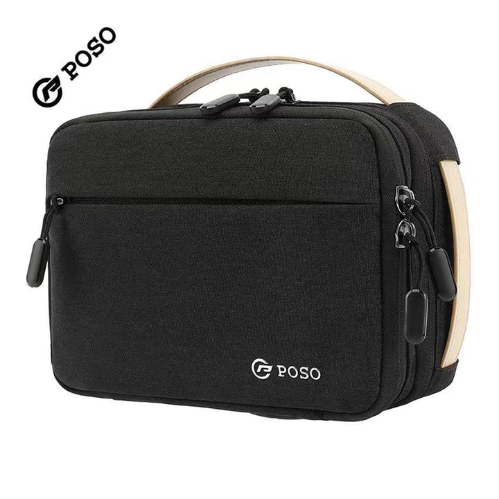 Poso Bag Large and spacious with multiple pockets with USB port for charging the phone