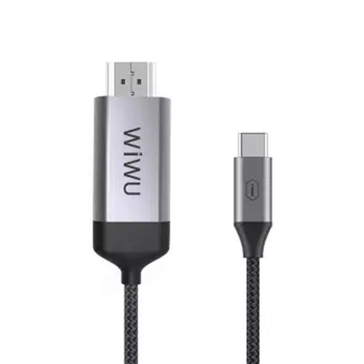 WiWU Type C to HDMI Coaxial Nylon Braided Cable