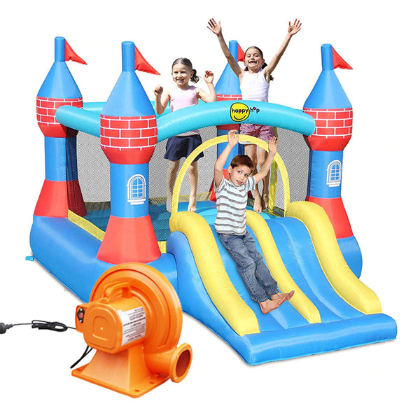 Happy Hop Castle Bouncer With Double Slide 9512