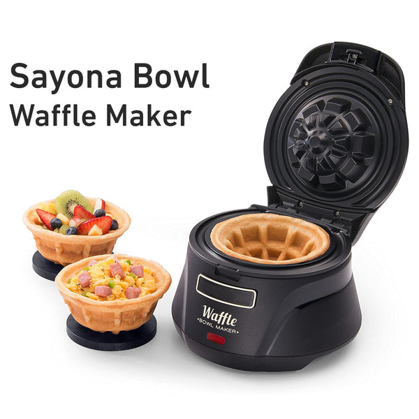 Sayona SWM-4207 Waffle Bowl Maker New Design  