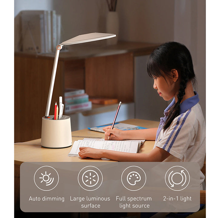 Baseus Smart Eye Series Full Spectrum Double Light Source AAA Reading and Writing Desk Lamp 
