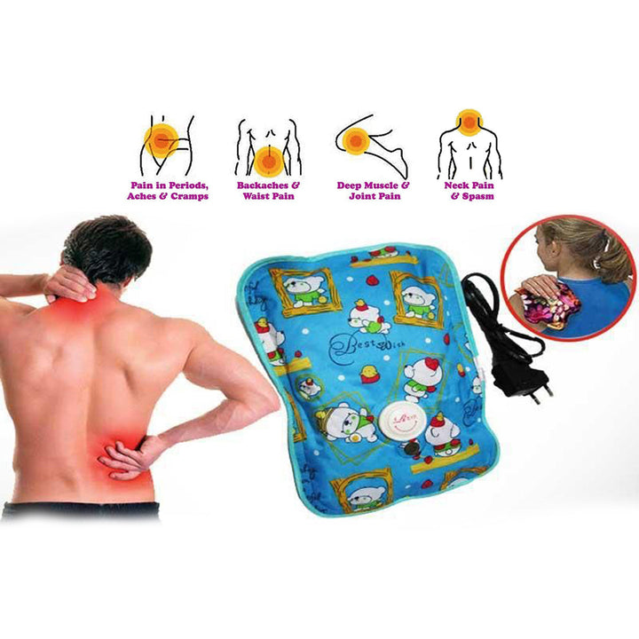 Rechargeable Heat Water Bag to Relieve All Body Pains Safe and Suitable for All Ages