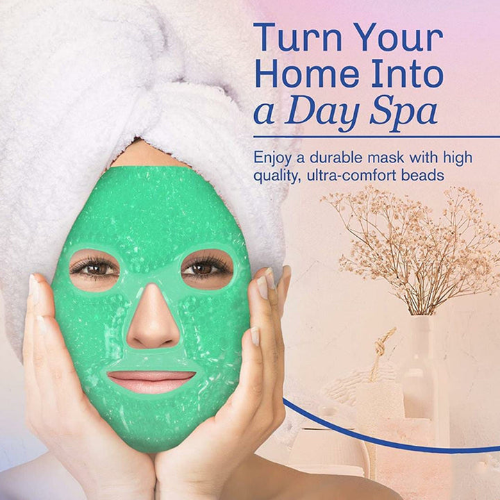 Reusable Face Mask For Skin Care and to Get Rid of Puffy Eyes and Migraine Relief