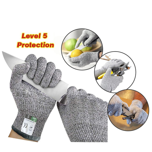 Cut Resistant Gloves Level 5  for Multi-Purpose Hand Protection