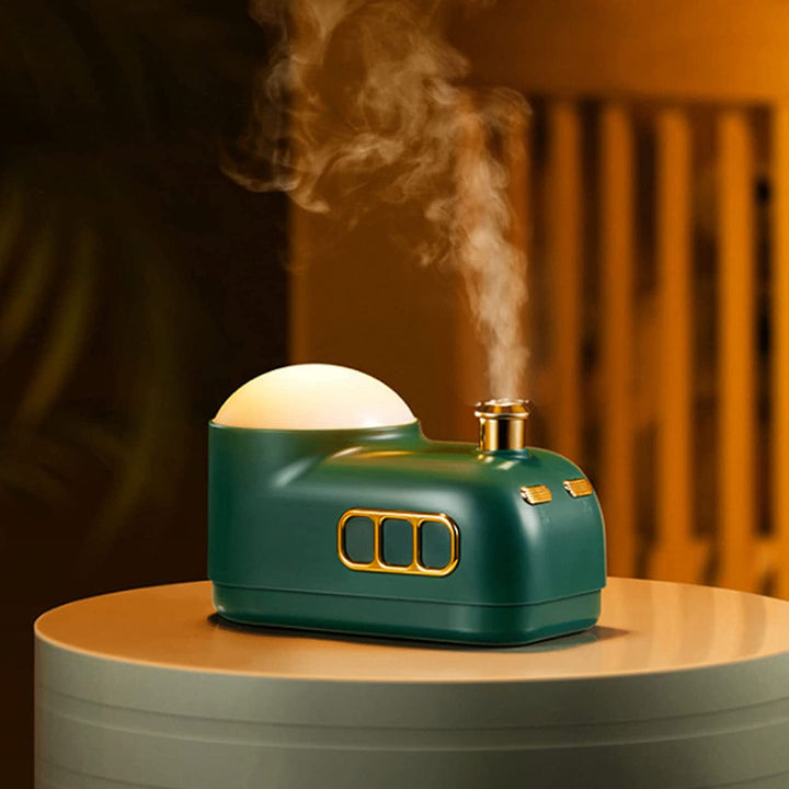 Portable Ultrasonic Air Humidifier with Three LED Night Lighting Modes  