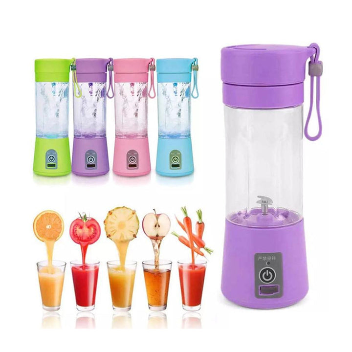 Portable Blender Juicer Cup USB Rechargeable Electric Automatic