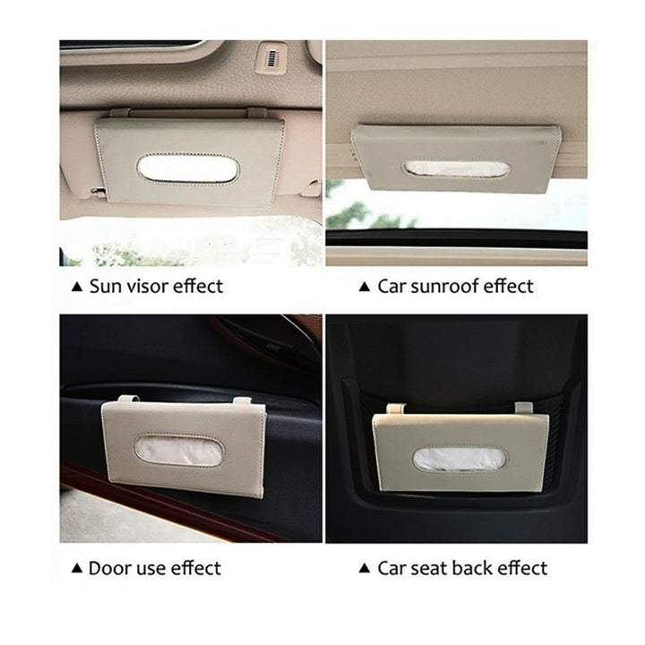 Car Napkin Holder Hanging Tissue Box