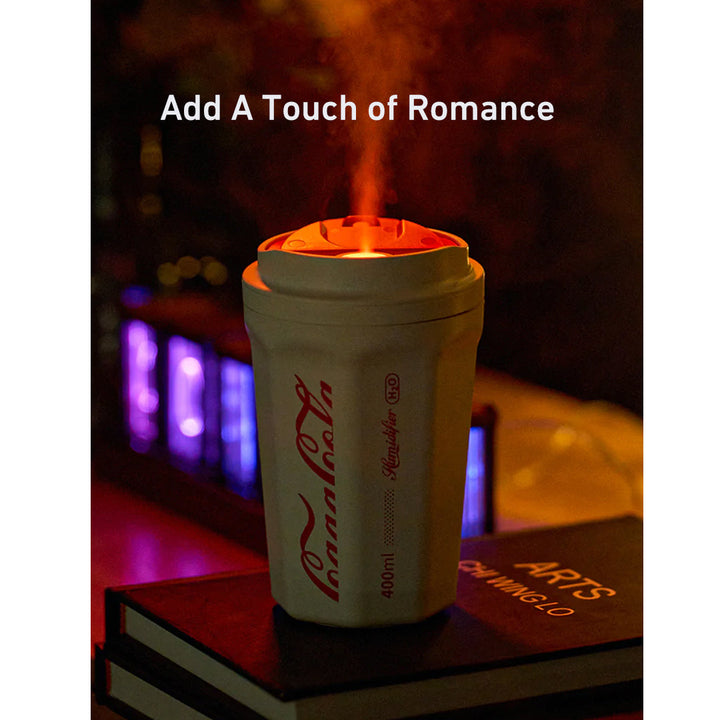 Coca-Cola Cup Humidifier with a Capacity of 400 ml with a night light 