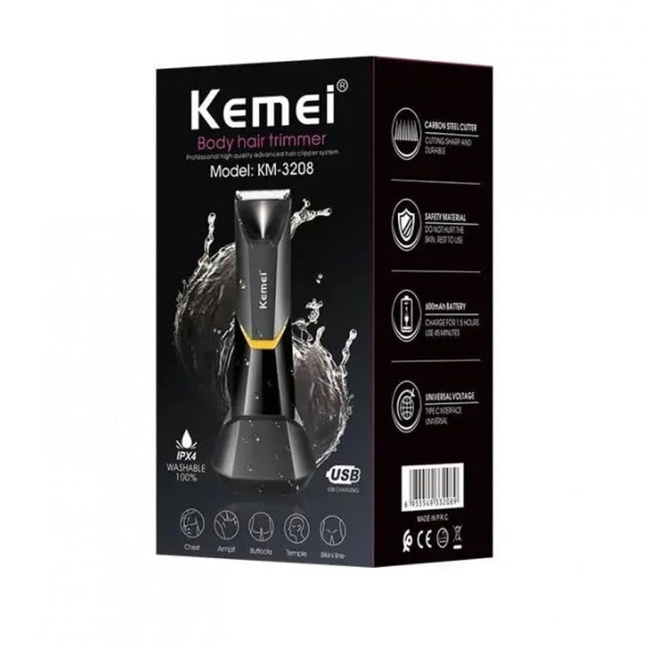 Kemei Electric Body Hair Trimmer KM-3208