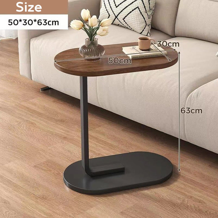 Modern C Shaped Side Table Coffee Table