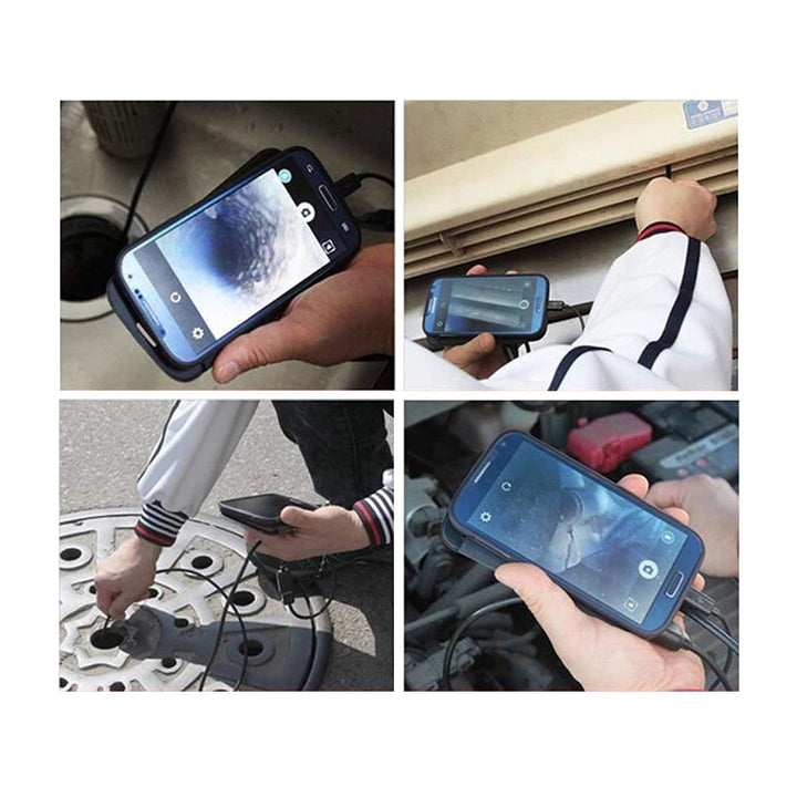 Industrial Endoscope Camera 3.9MM Mini IP67 Waterproof USB Borescope Inspection Camera