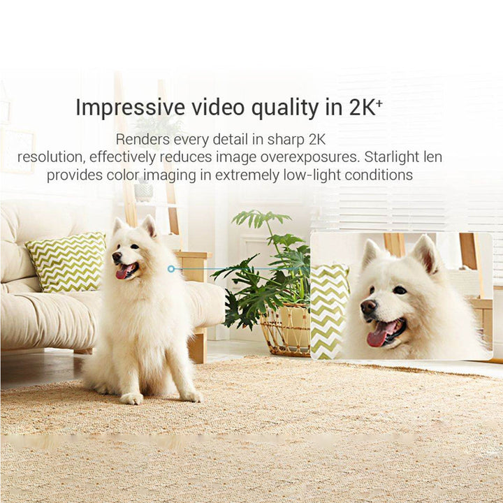 EZVIZ C6 2K⁺ Wi-Fi Smart Home Camera 2K⁺ Rotatable Panoramic View