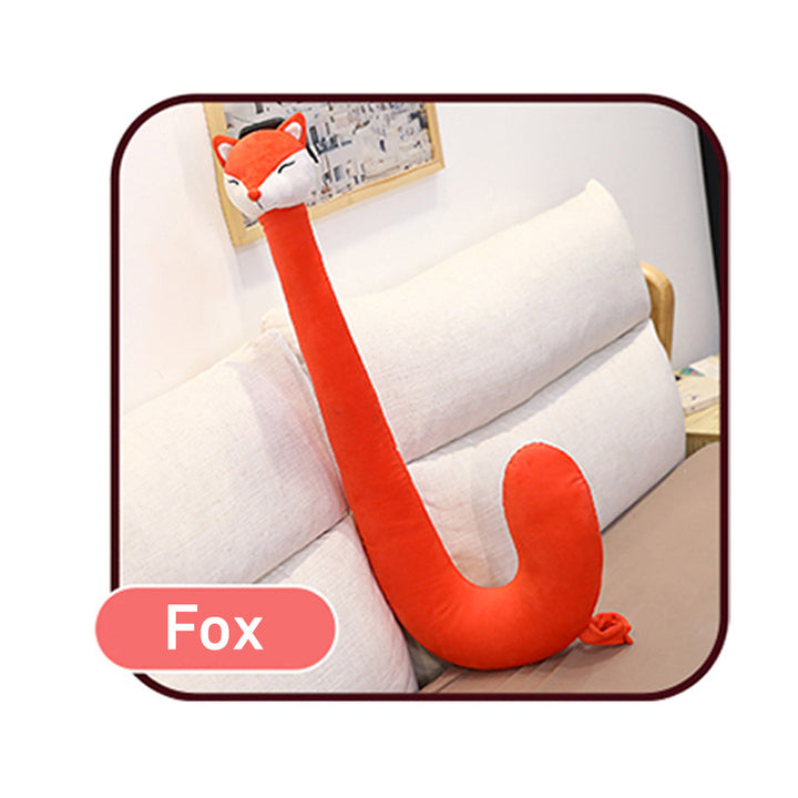 U-shaped Cartoon Animal Pillow Mobile Phone Holder Neck Hanging Adjustable Lazy Bracket