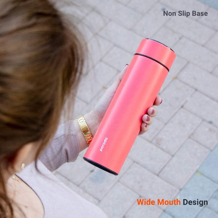 Porodo Lifestyle Smart Water Bottle with Temperature Indicator