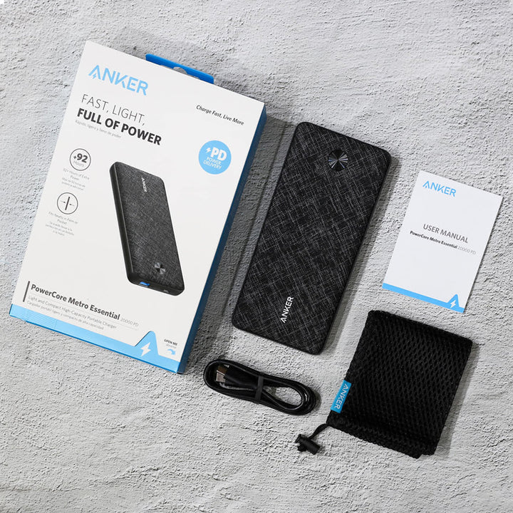 ANKER POWERCORE METROESSENTIAL 20000 PD Power Bank