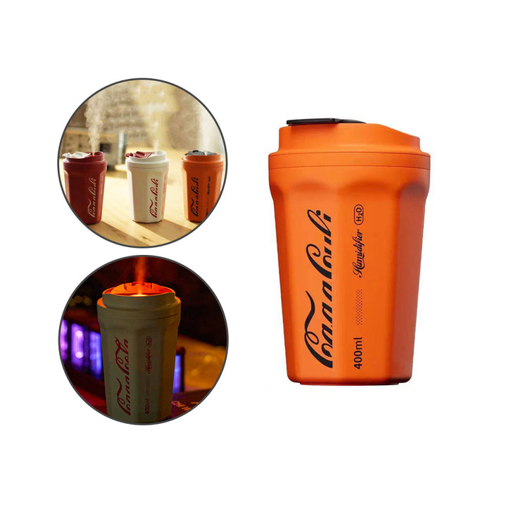 Coca-Cola Cup Humidifier with a Capacity of 400 ml with a night light 