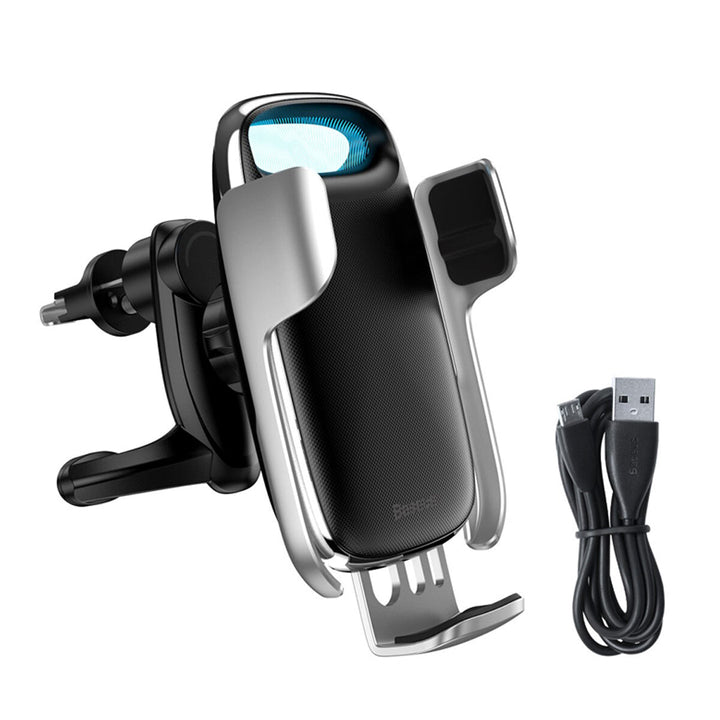 Baseus Milky Way Electric Bracket Wireless Car Charger 15w