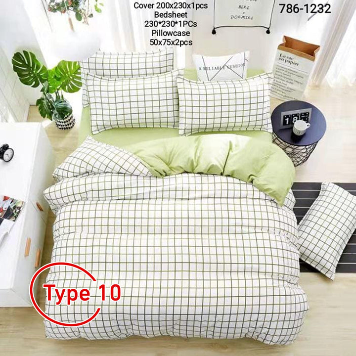 Bedding Set with 4 * 1 Comforter Modern and Elegant Design