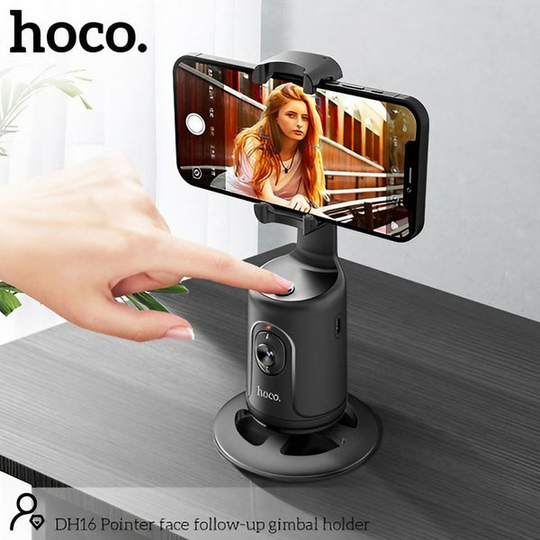 Hoco Phone Holder with 360 Degree Automatic Face Tracking