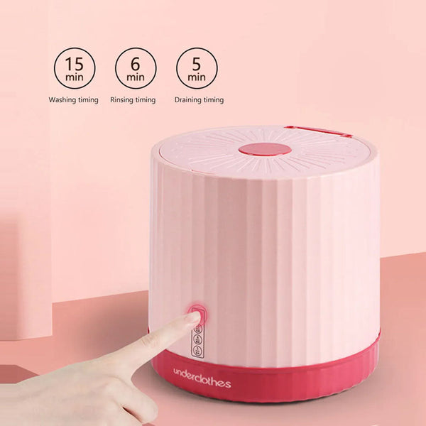 Portable Lazy Touch design Small washing machine Smart Automatic