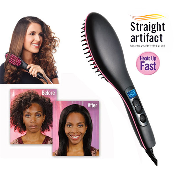 Straight Artifact Ceramic Straightening Hair Brush