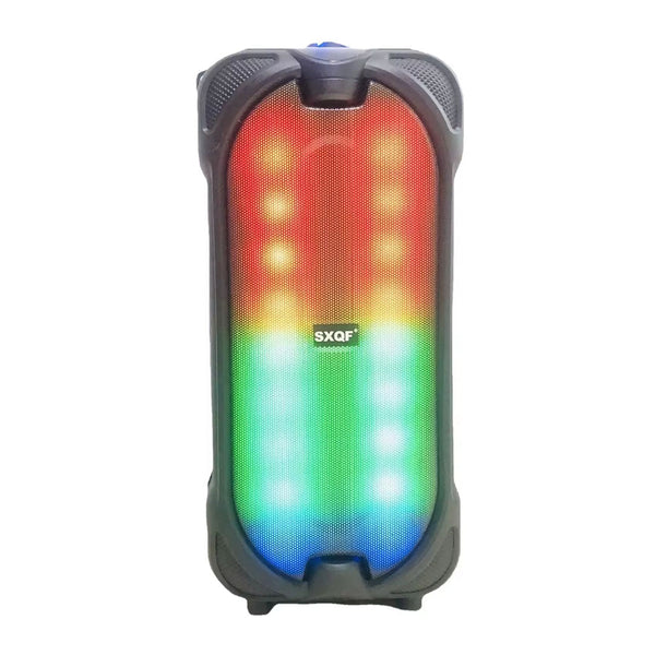 4 Inch Waterproof RGB Lighting Wireless Speaker with Digital Display