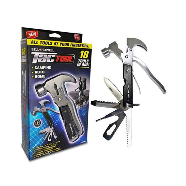 Multifunctional Tac Tool 18 in 1 multi-tool for camping and trips