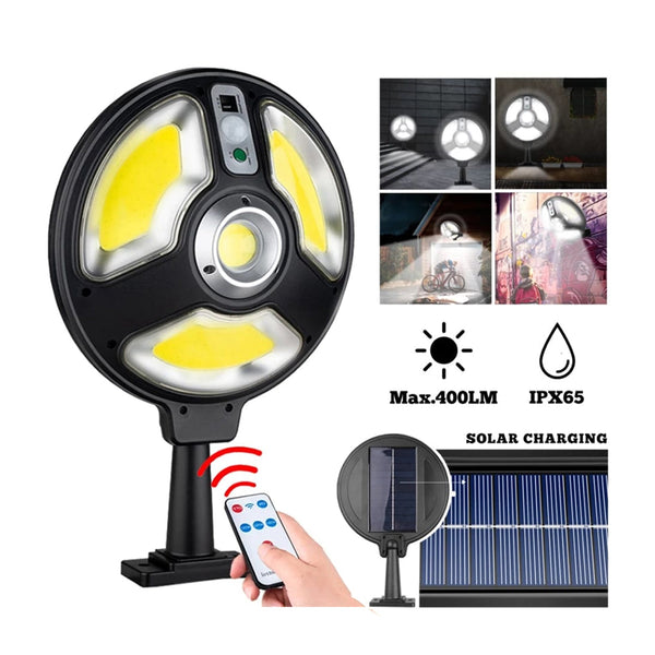 Multifunctional Solar Panel Light COB/LED Bulb Smart Sensor Light