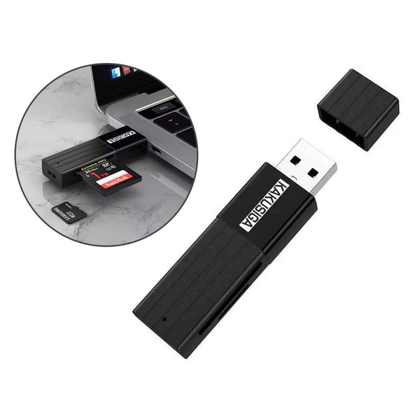 KAKUSIGA KSC-749 HELIAN Card Reader 2in1 SD + microSD (USB2.0) up to 2TB