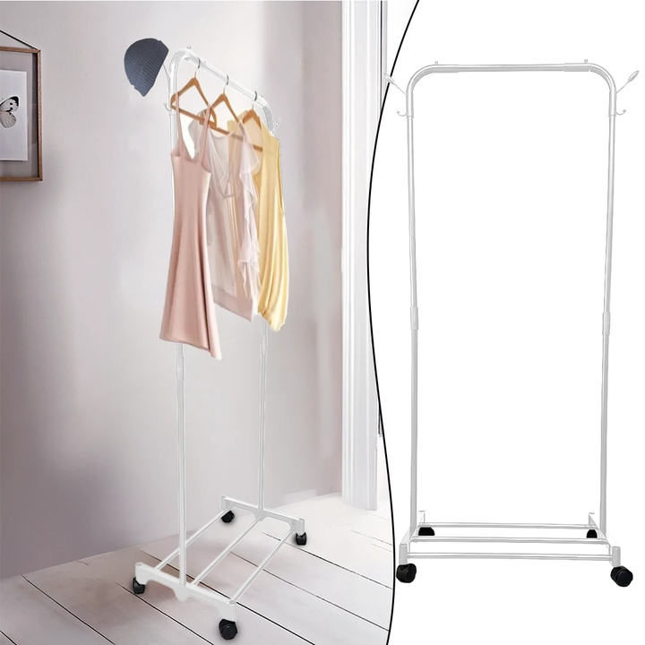 Clothes Organizer Stand with Shoe Rack - dealatcity store	